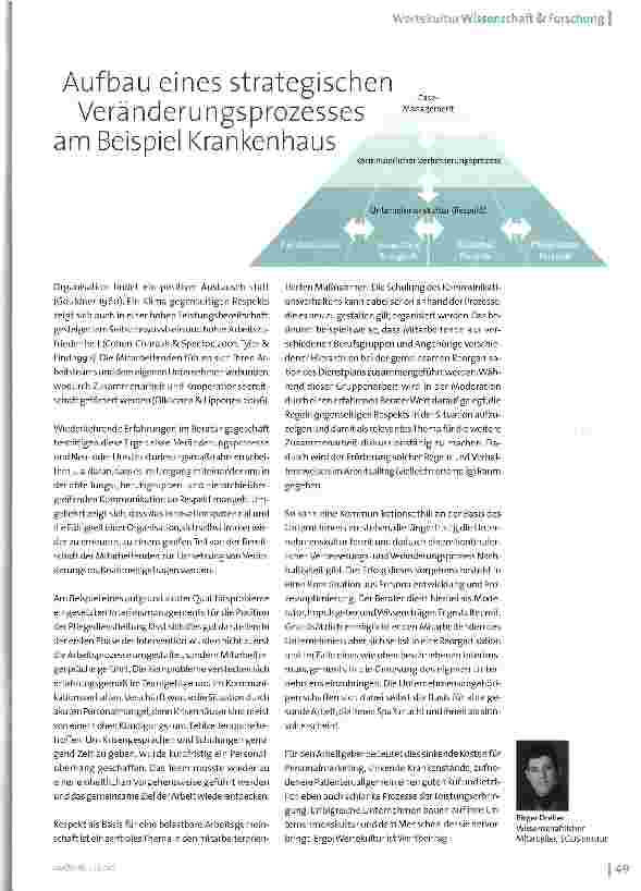 Vorschauseite 2: Wertekultur als Wertbeitrag!