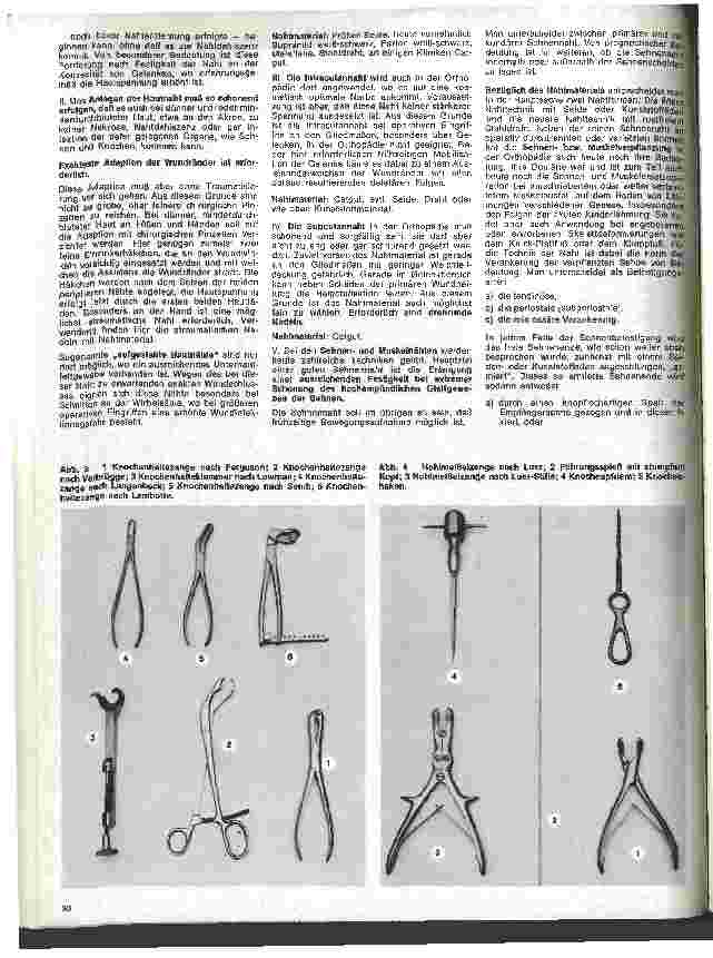 Vorschauseite 3: Die besonderen Aufgaben der Schwester in der Orthopädie 16. Folge: Instrumentarium (Fortsetzung)