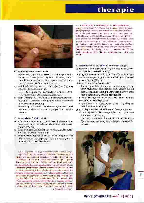 Vorschauseite 5: Von der Traditonellen Thai-Yoga-Massage zur integrierten physiotherapeutischen Anwendung