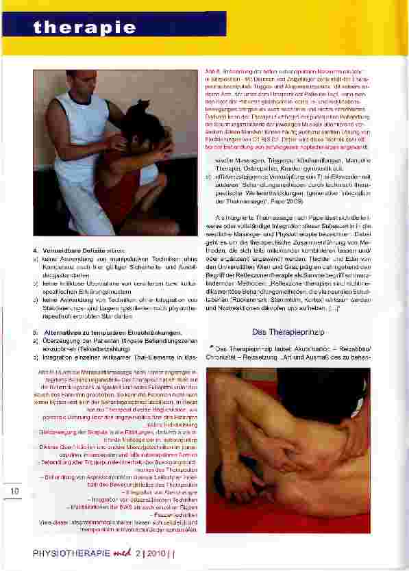 Vorschauseite 6: Von der Traditonellen Thai-Yoga-Massage zur integrierten physiotherapeutischen Anwendung