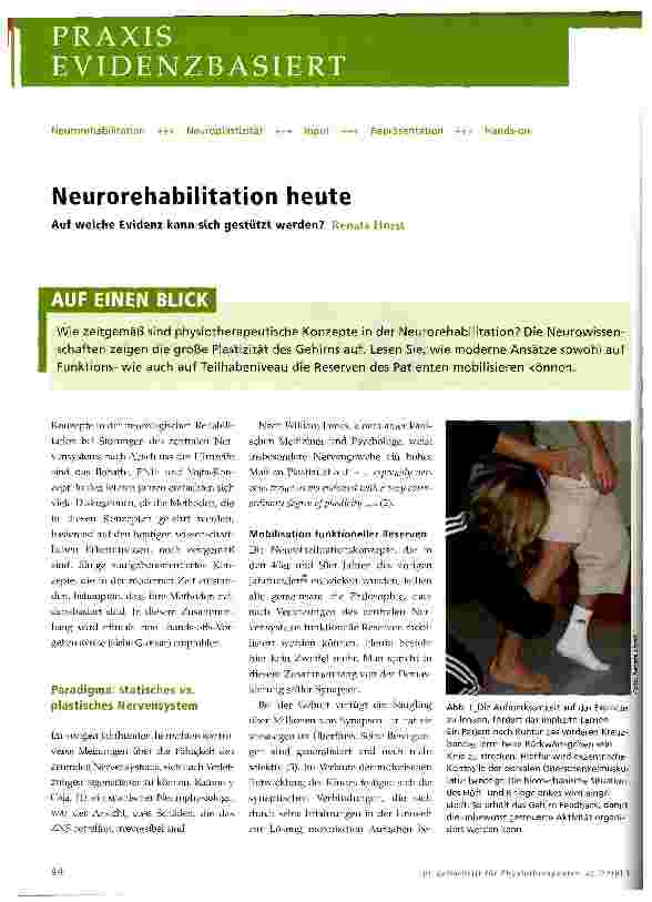 Vorschauseite 1: Neurorehabilitation heute