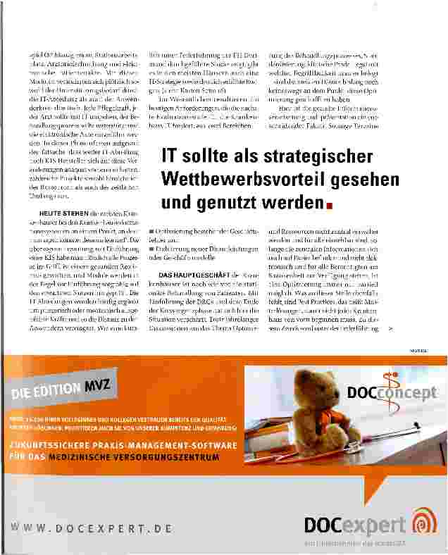 Vorschauseite 4: WETTBEWERBSVORTEIL IT