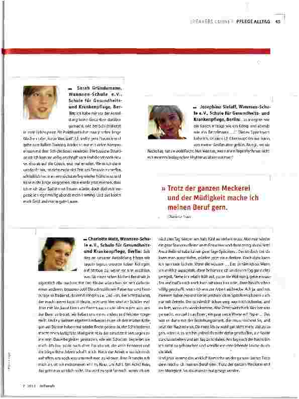 Vorschauseite 2: Schichtarbeit: Privatleben ade?