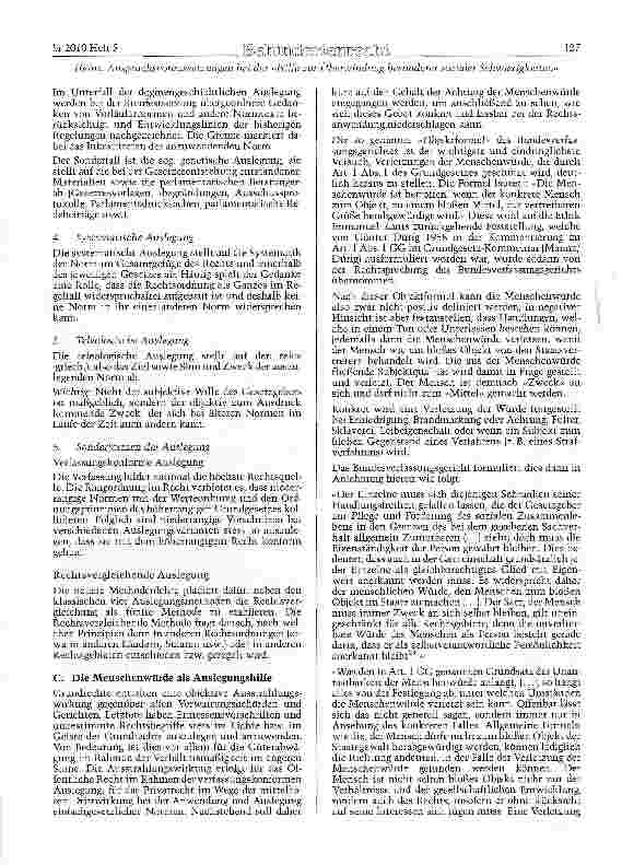 Vorschauseite 4: Zu unbestimmten Anspruchsvoraussetzungen innerhalb des Anspruchs auf »Hilfe zur Überwindung besonderer sozialer Schwierigkeiten« und zu möglichen verfassungsrechtlichen Einflüssen…