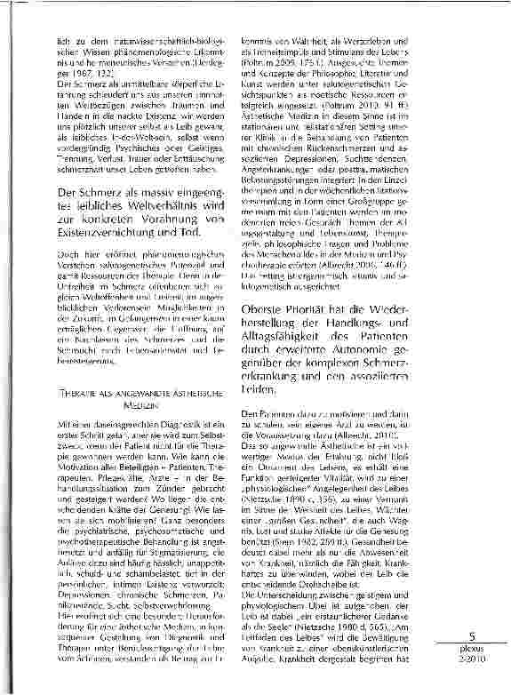 Vorschauseite 2: VERKÖRPERUNG IM SCHÖNEN - LEBEN UND WERK FRIDA KAHLOS ALS HERAUSFORDERUNG FÜR DIESCHMERZTHERAPIE