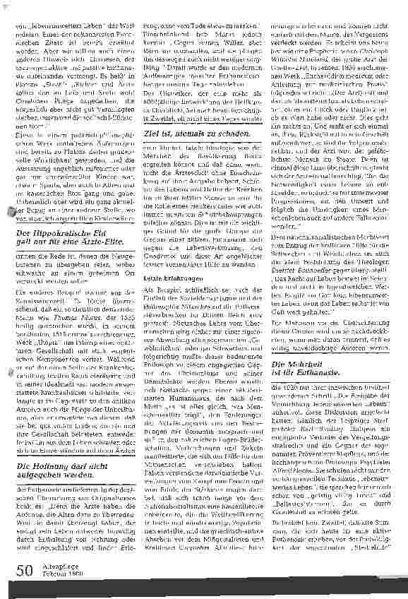Vorschauseite 4: Euthanasie