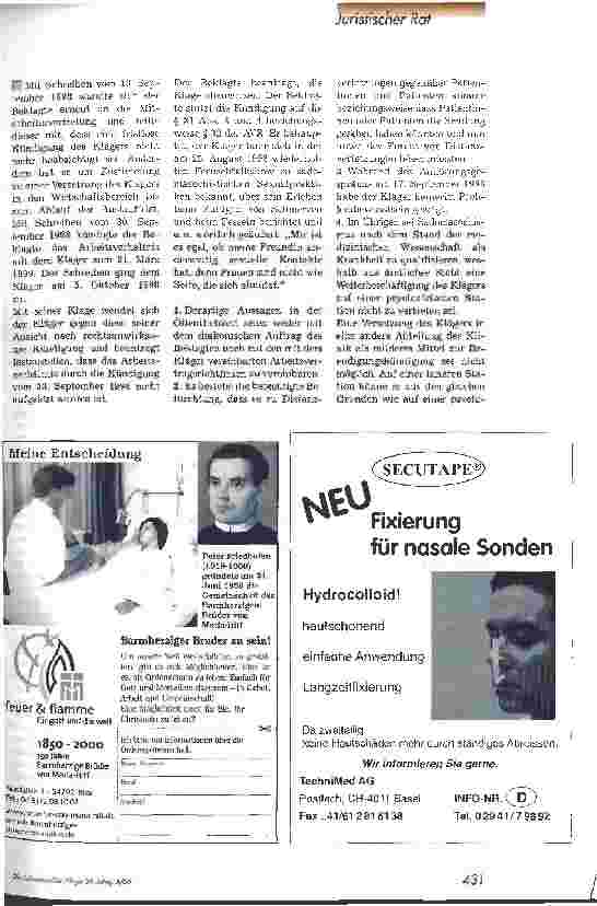 Vorschauseite 2: Kündigung wegen außerdienstlichem Fehlverhalten?