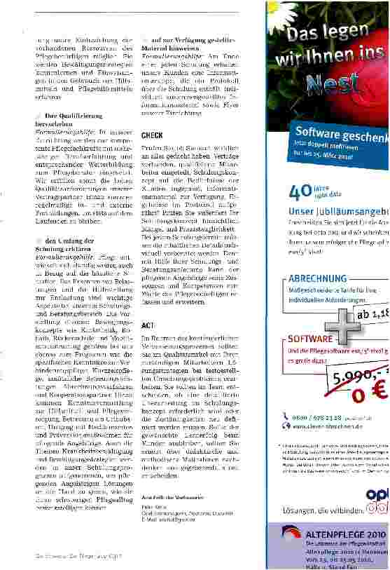 Vorschauseite 3: Mit Einzelschulungen Kunden binden