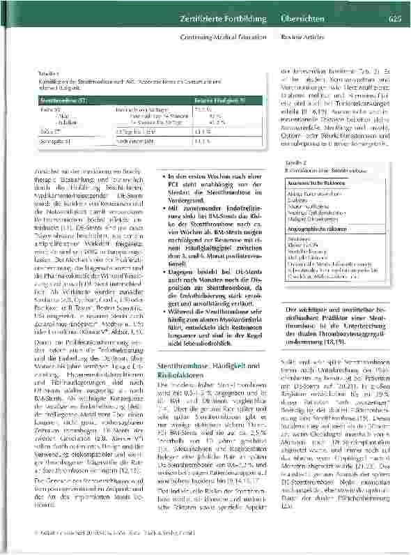 Vorschauseite 3: Der Patient nach Koronarintervention in der perioperativen Medizin
