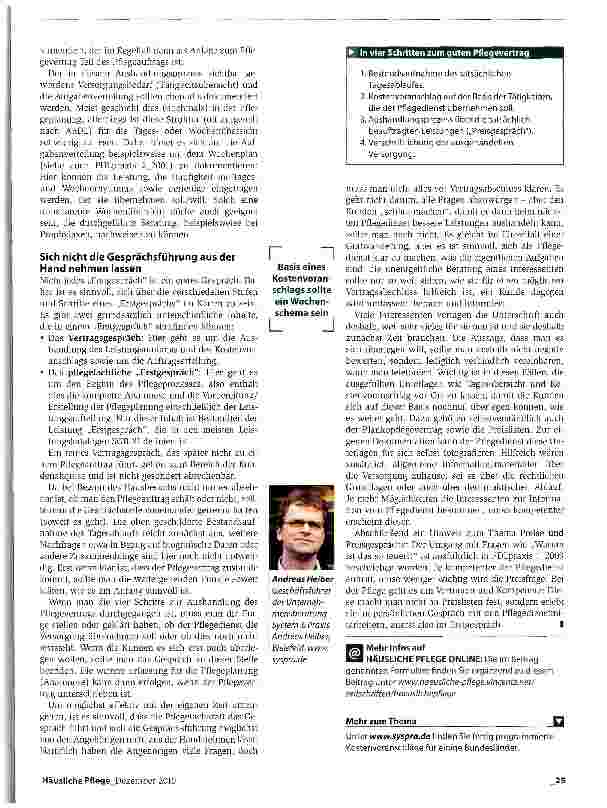 Vorschauseite 4: „Das Erstgespräch ist eine Schlüsselsituation