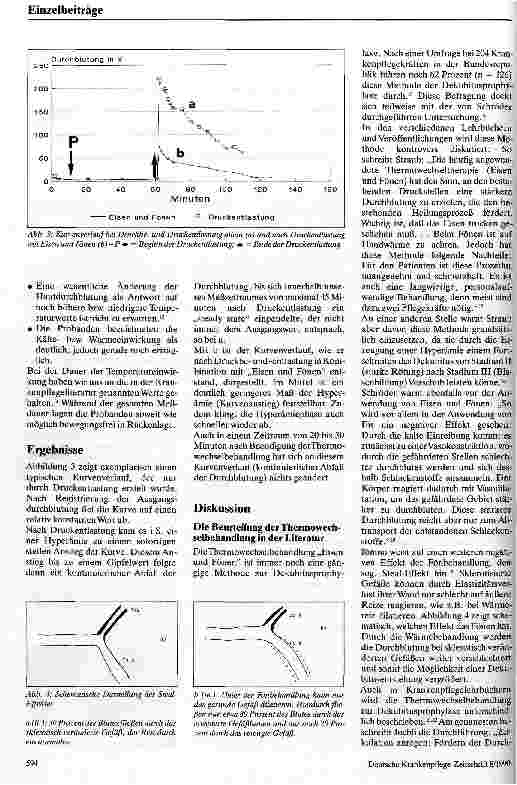 Vorschauseite 3: Eisen und Fönen Eine hyperämisierende Maßnahme