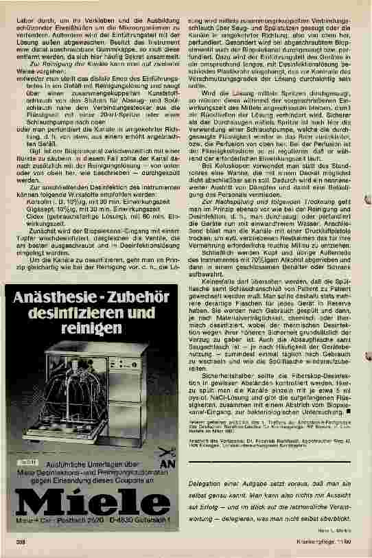 Vorschauseite 4: Keimübertragung durch flexible Endoskope und deren Verhütung
