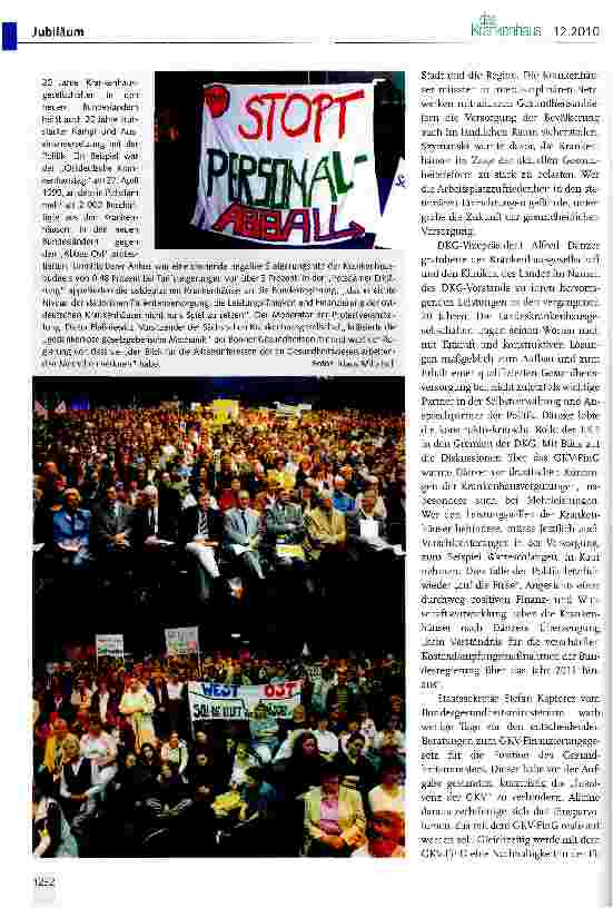Vorschauseite 6: 20 Jahre Landeskrankenhausgesellschaften Mecklenburg-Vorpommern (KGMV) und Brandenburg (LKB)