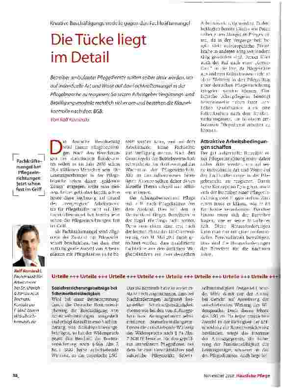 Vorschauseite 1: Die Tücke liegt im Detail