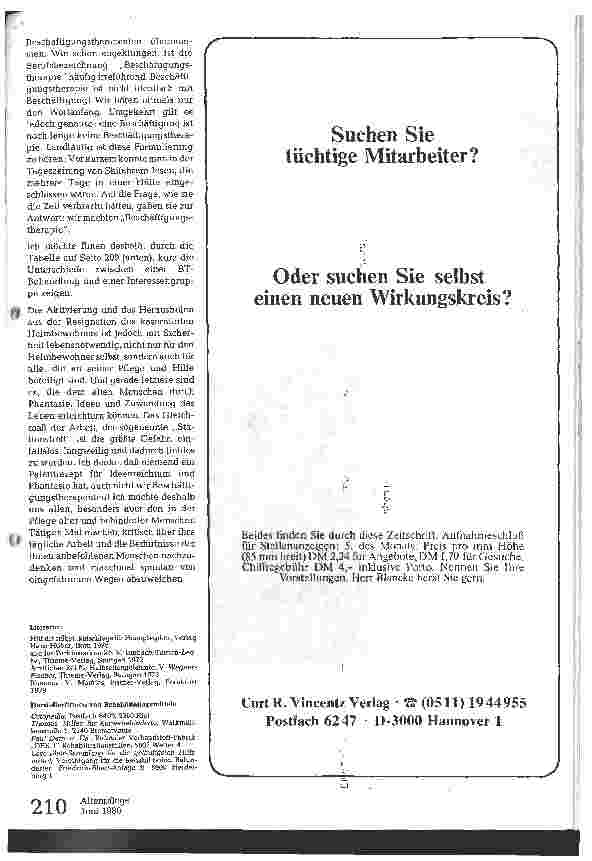 Vorschauseite 3: Beschäftigungstherapeutische Hilfen in der Altenpflege