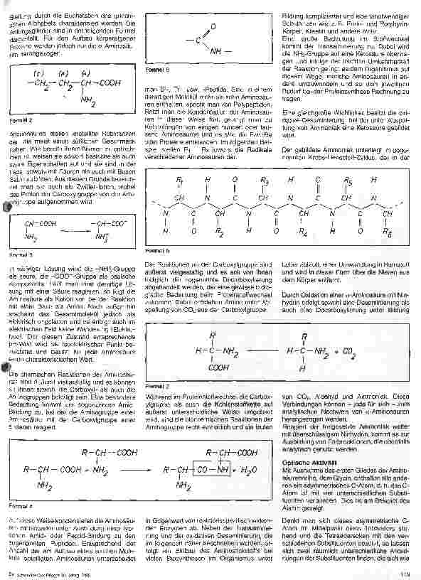 Vorschauseite 2: Die organische Chemie (IV) - Eiweiß Grundlagen der Chemie - 12. Folge