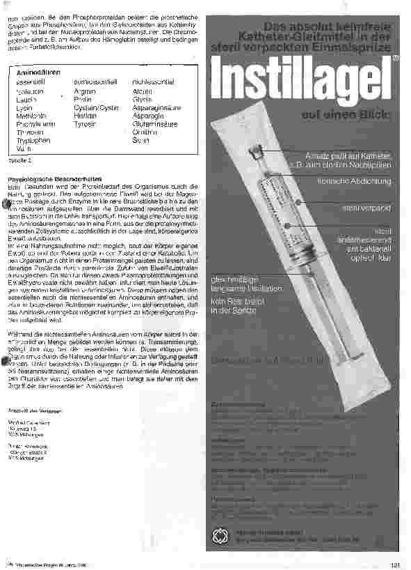 Vorschauseite 4: Die organische Chemie (IV) - Eiweiß Grundlagen der Chemie - 12. Folge