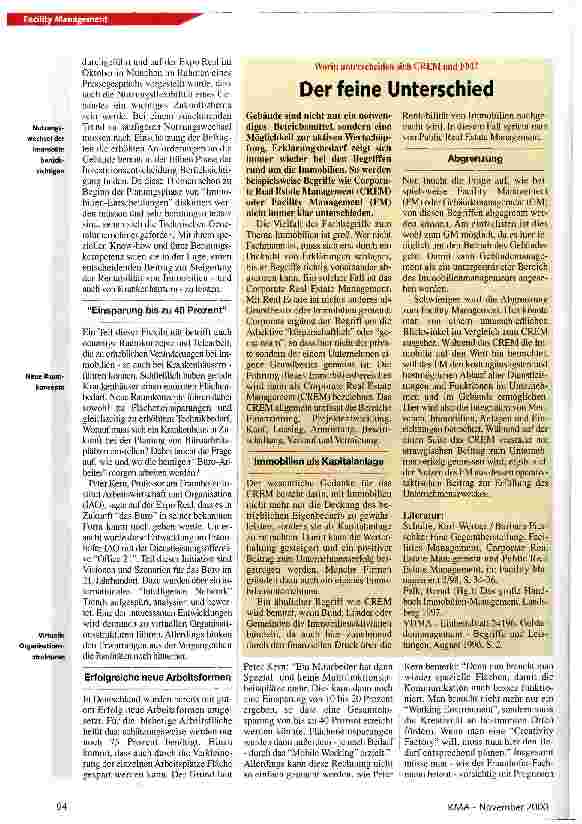 Vorschauseite 3: Vermarktung von Krankenhausimmobilien Immobilien: Krankenhausund Verwaltungsimmobilien mit strategischer Ausrichtung