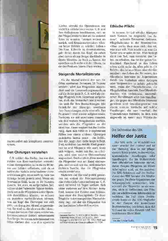 Vorschauseite 2: Zwölf Tote, weil nicht auf Pflegende gehört wurde