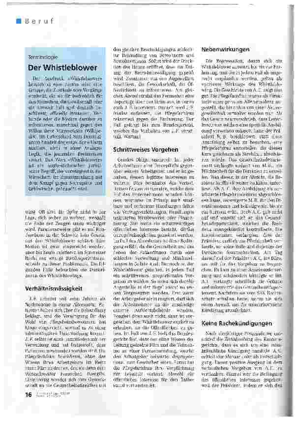 Vorschauseite 3: Zwölf Tote, weil nicht auf Pflegende gehört wurde