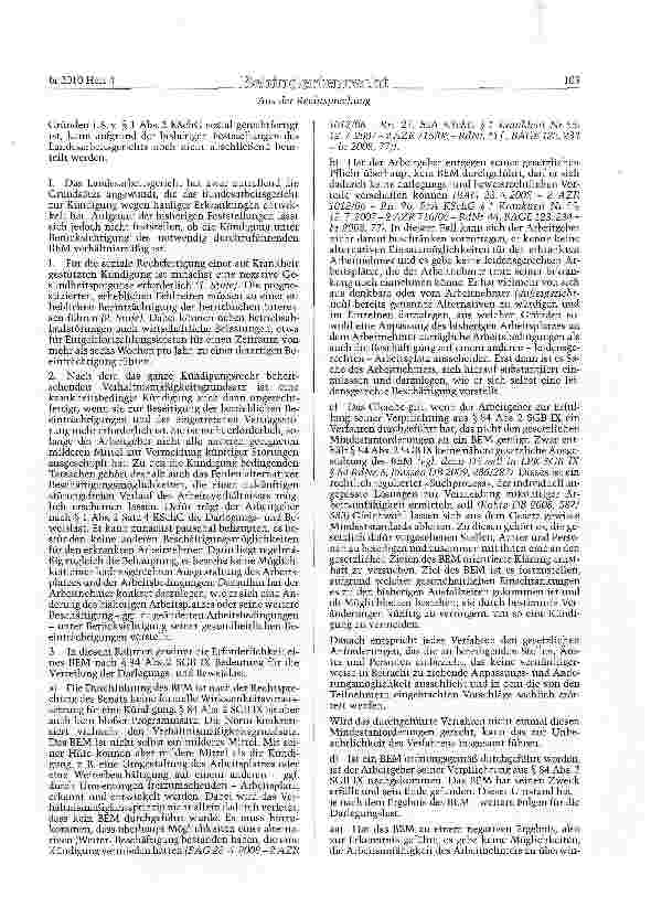 Vorschauseite 2: SGBIX§84 Abs. 2Betriebliches Eingliederungsmanagement