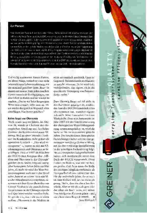 Vorschauseite 4: Hartwig Bauer Den Gipfel im Blick