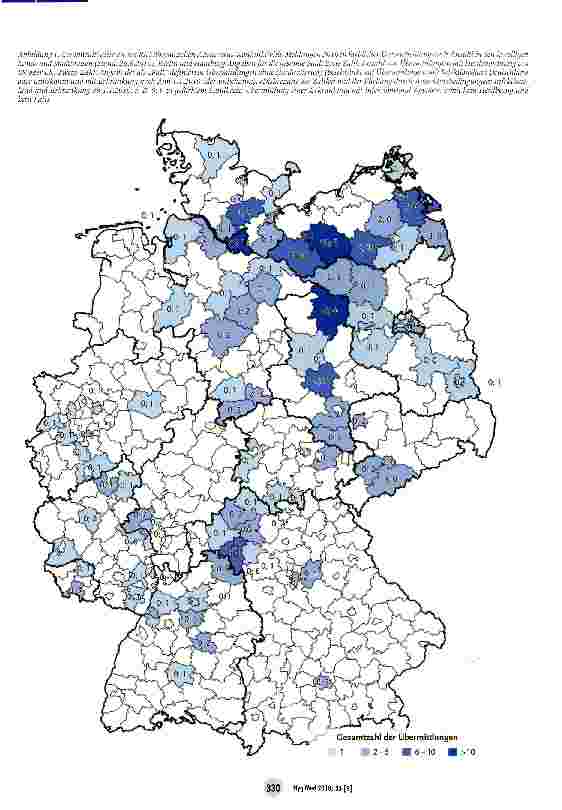 Vorschauseite 3: Auswertung der bundesweit übermittelten Meldedaten zu Adenovirus-Konjunktivitiden