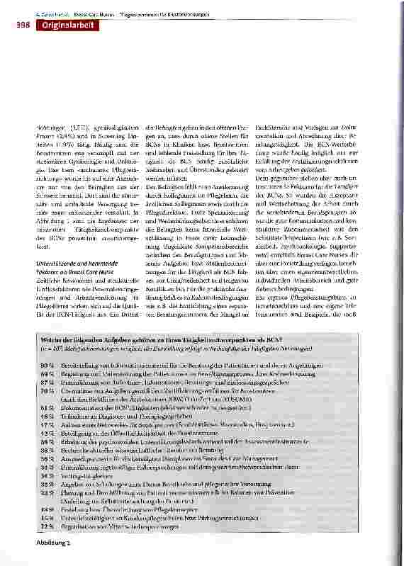 Vorschauseite 6: Breast Care Nurses - Pflegeexpertinnen für Brusterkrankungen Ein Weg zur «Advanced Nursing Practice» in Deutschland?