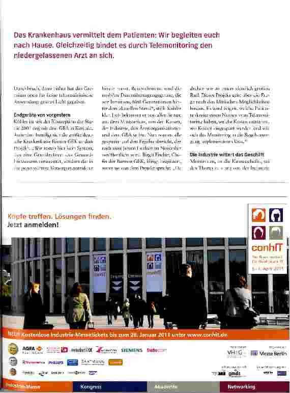 Vorschauseite 4: Patient auf Sendung