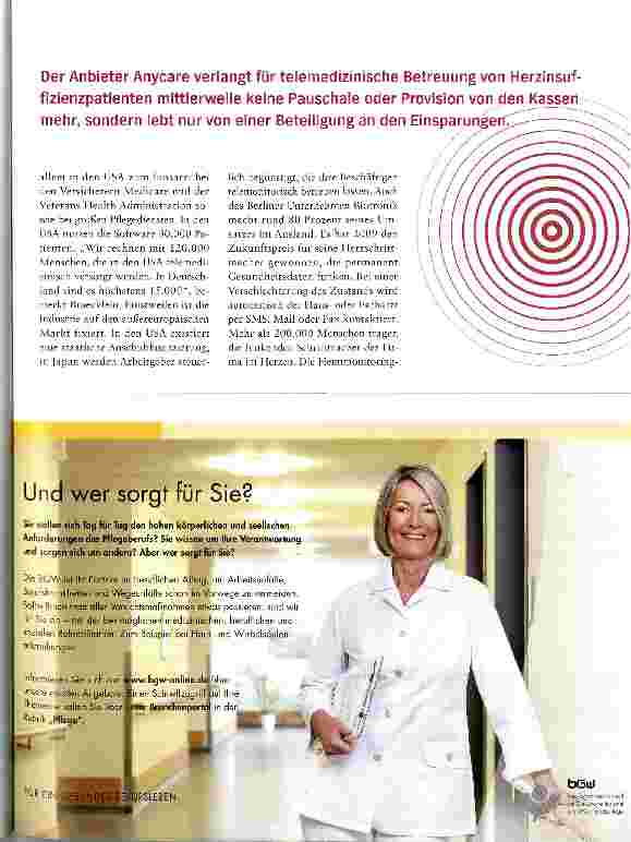 Vorschauseite 6: Patient auf Sendung