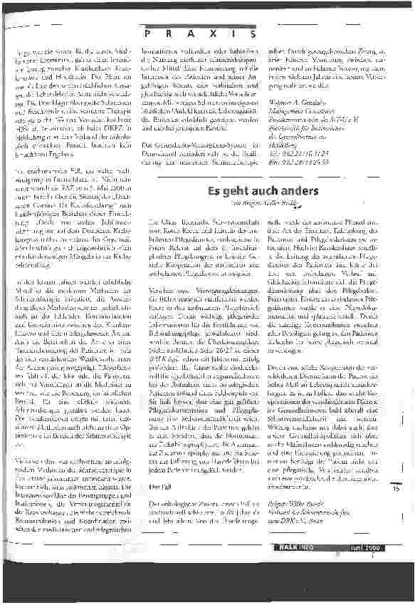 Vorschauseite 2: Schmerztherapie und Wirtschaftlichkeit