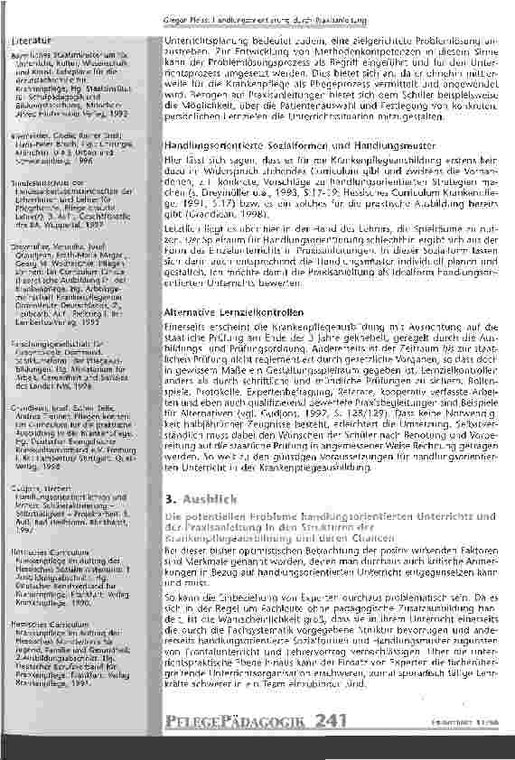 Vorschauseite 6: Handlungsorientierung durch Praxisanleitung