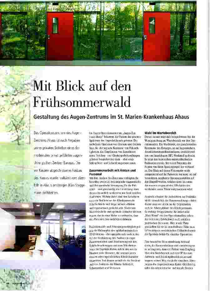 Vorschauseite 1: Mit Blick auf den Frühsommerwald