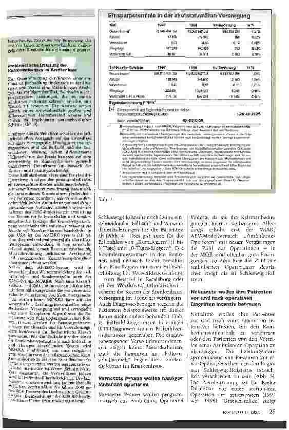Vorschauseite 4: In die Praxis-Netze müssen auch die regionalen Krankenhäuser eingewoben sein