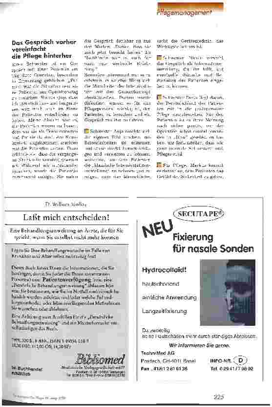 Vorschauseite 2: Präoperative Pflegeanamnese Im Mittelpunkt steht der Mensch