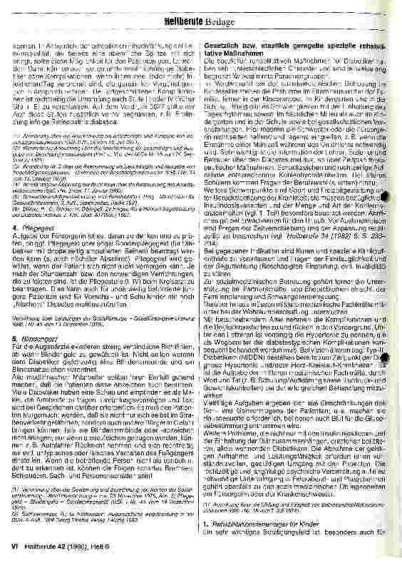 Vorschauseite 6: Ambulante medizinische Betreuung der Diabetiker und Aufgaben der Krankenschwester und der Gesundheitsfürsorgerin