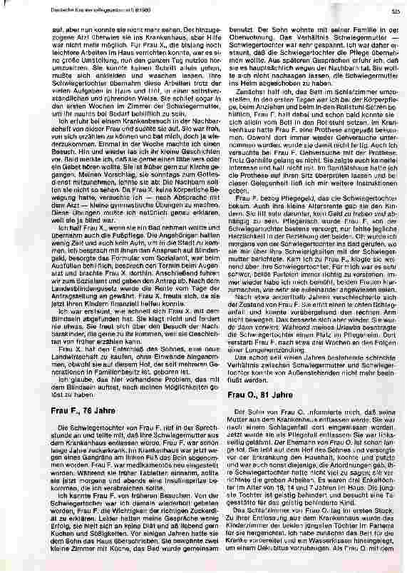 Vorschauseite 4: Probleme und Lösungsmöglichkeiten im Alltag einer Gemeindekrankenschwester