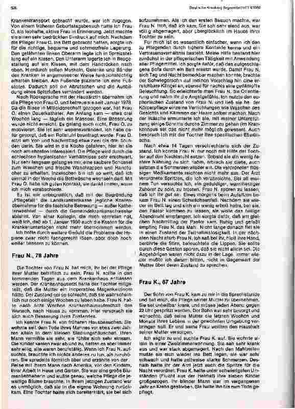 Vorschauseite 5: Probleme und Lösungsmöglichkeiten im Alltag einer Gemeindekrankenschwester