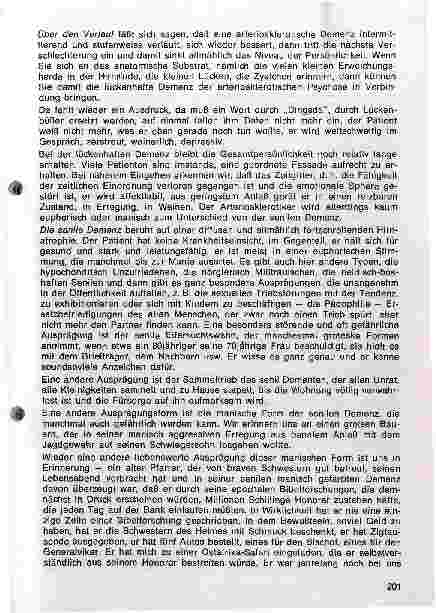 Vorschauseite 5: Probleme der Gerontopsychiatrie
