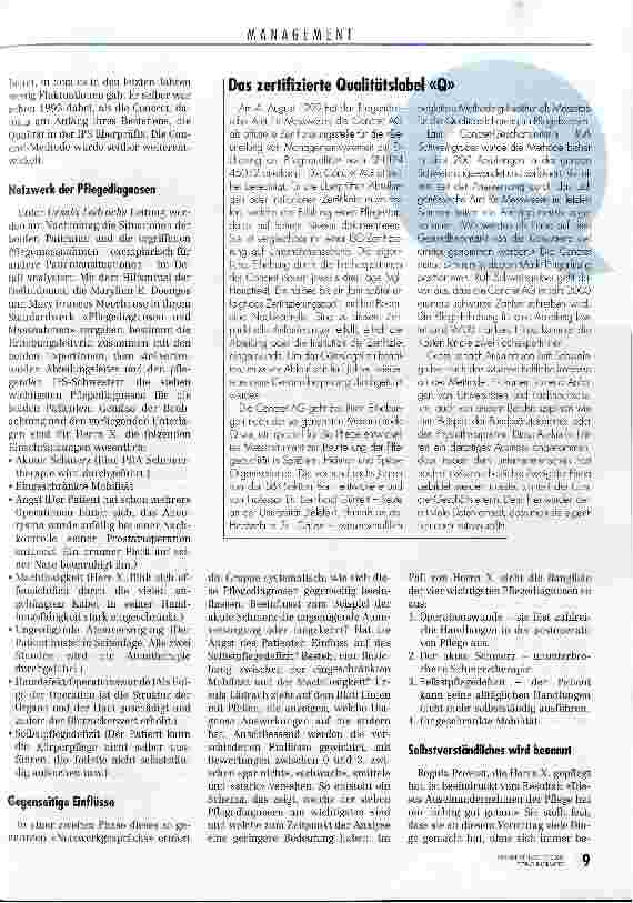 Vorschauseite 2: Pflegequalität der Intensivstation auf dem Prüfstand