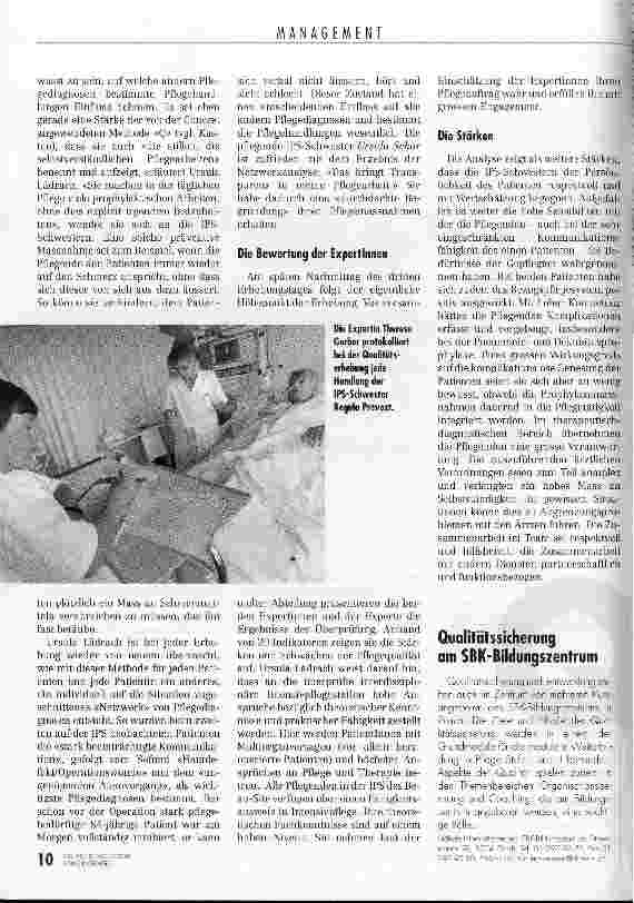 Vorschauseite 3: Pflegequalität der Intensivstation auf dem Prüfstand