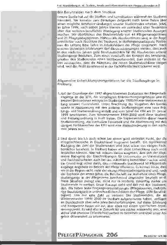 Vorschauseite 3: Konsequenzen für die Studienorganisation