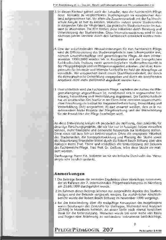 Vorschauseite 4: Konsequenzen für die Studienorganisation