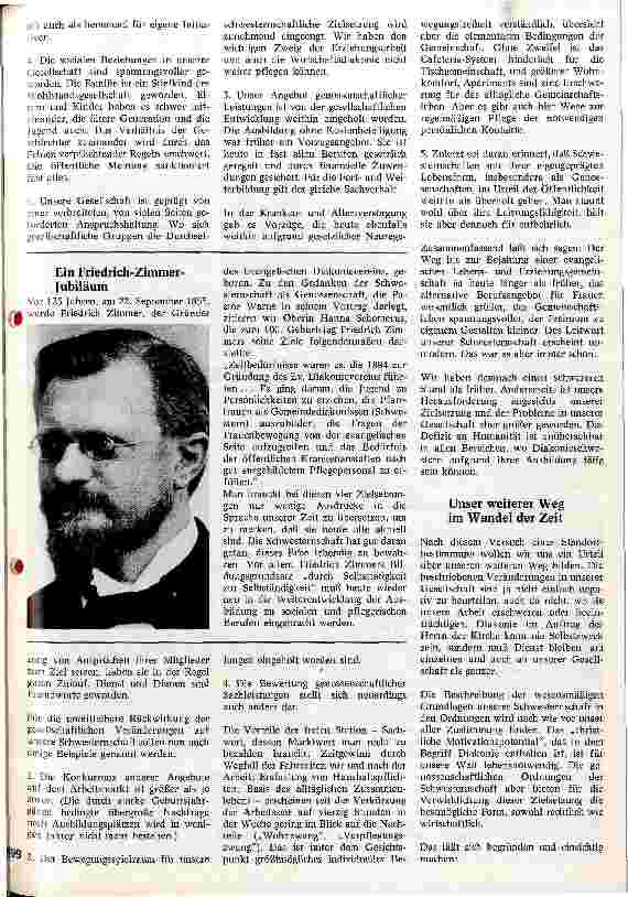 Vorschauseite 2: Unsere Schwesternschaft als Genossenschaft im Wandel der Zeit