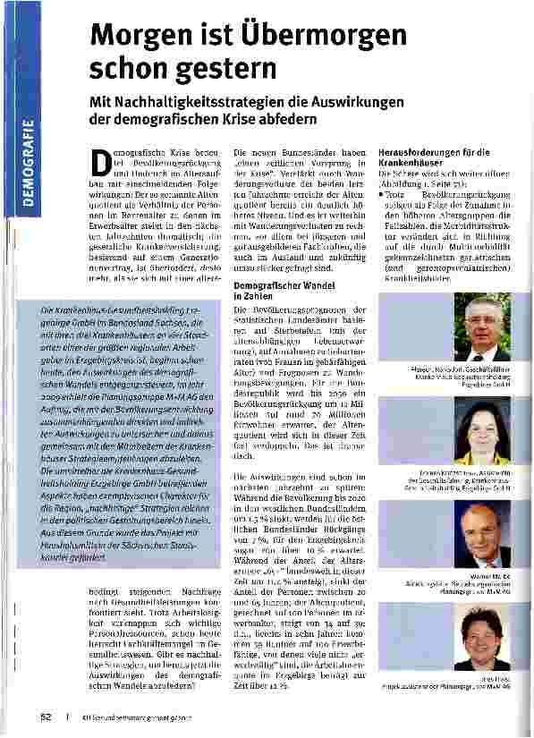 Vorschauseite 1: Morgen ist Übermorgen schon gestern