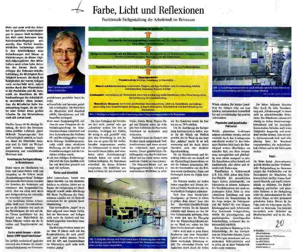 Vorschauseite 1: Farbe, Licht und Reflexionen