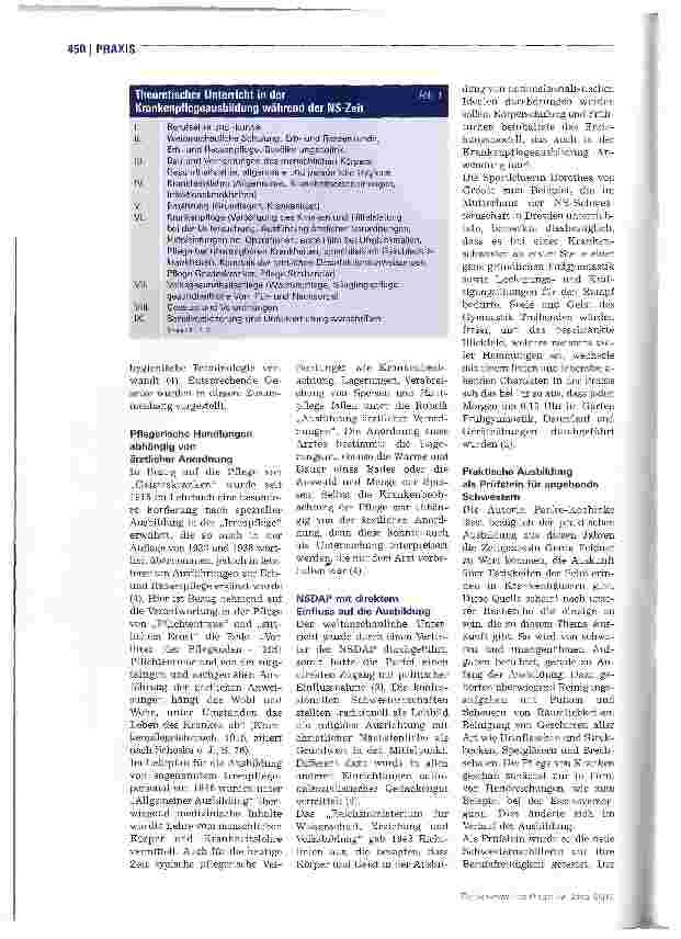 Vorschauseite 3: Pflege im Nationalsozialismus