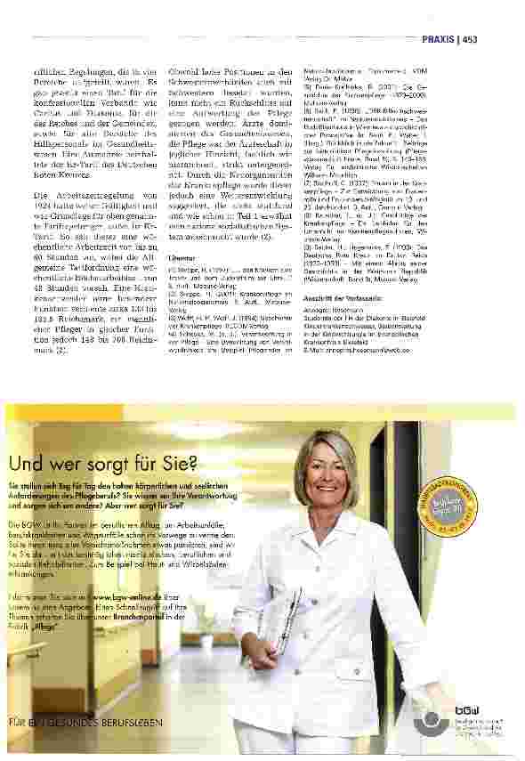 Vorschauseite 6: Pflege im Nationalsozialismus