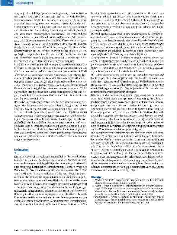 Vorschauseite 3: Einblicke in die spirituelle Begleitung am Lebensende Empirische Erhebung im Hospiz und Palliativbereich