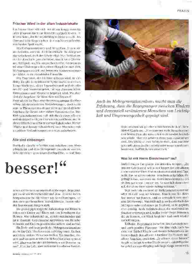 Vorschauseite 2: „Je offener, desto besser!